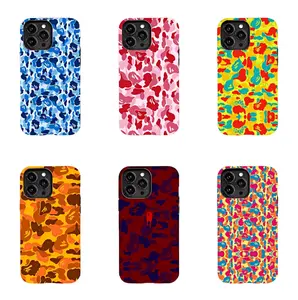 [HOT] BAPE New Camo Phone Case – Iconic Streetwear Ape Head Design | Premium TPU Protective Case for iPhone 11–17 Pro Max/Plus | Urban Fashion Trend 2026