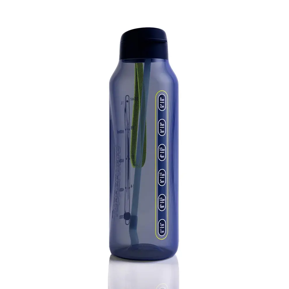 Tupperware AquaVibe Water Bottle | 35oz. / 1.03L Color Nocturnal sea