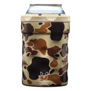 Hooch|Hog Can Cooler & Beverage Beer Coozies For Bottles & Cans | Can Holder Insulated for 12 oz. Standard Size Cans | "The Shorty" Collection