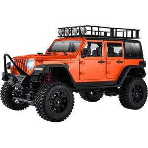 ARRIS 1/12 RC Rock Crawler 4x4, MN-128 Off-Road RC Jeep Truck with LED Lights, 2.4GHz RTR Remote Control Car for Adults