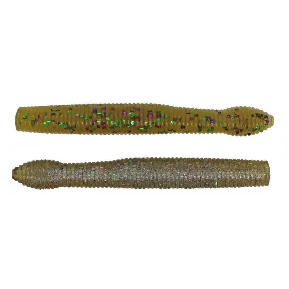 Xzone Ned Rig Stickworm, 3 in, 8-Pack - Finesse Bass Lure, Carolina Rigs Compatible, Floating Tail, Proprietary Scent Blend, Encourages Longer Fish Holds, 3 Inch Ned Rig Stickworm