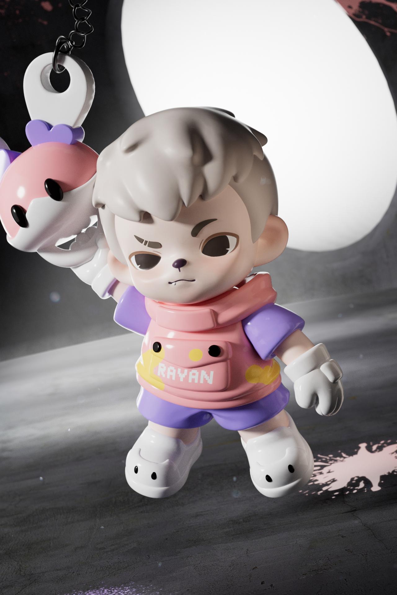 1001【tntspace】Rayan Time Rift mini Series Figures