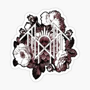 Sleep Token Floral Decals Vinyl Sticker