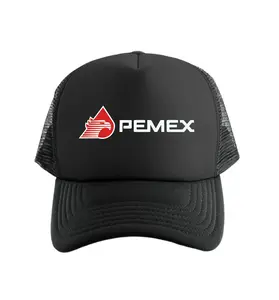 Pemex Mexico #3 SnapBack/Trucker Hat - Black, Unisex Baseball Cap, Cotton, Snapback Hats, Men's Snapback Hats