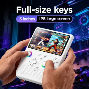 H5 Retro Game Console, 5 Inch IPS Screen, 4000mah Battery, Compatible with Nes/snes/mame/fc/gba/cps1, Linux Gaming Host & Emulator