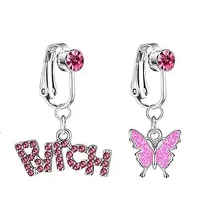 Y2K clip on belly rings (2)