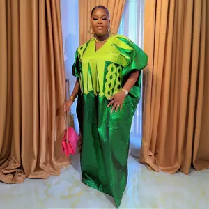 Embroidery Stylish Blue / Green /Brown African Bubu Dress Fancy Jacqaurd Gown for Woman thanksgiving  outfits  women Casual Wear Womenswear prom dress wedding guest dresses formal dresses wedding guest dress casual womenswear comfort