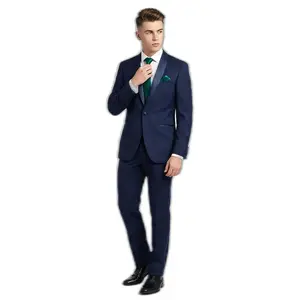 The Seafarer – Navy Tuxedo + Emerald Necktie | Prom 2026