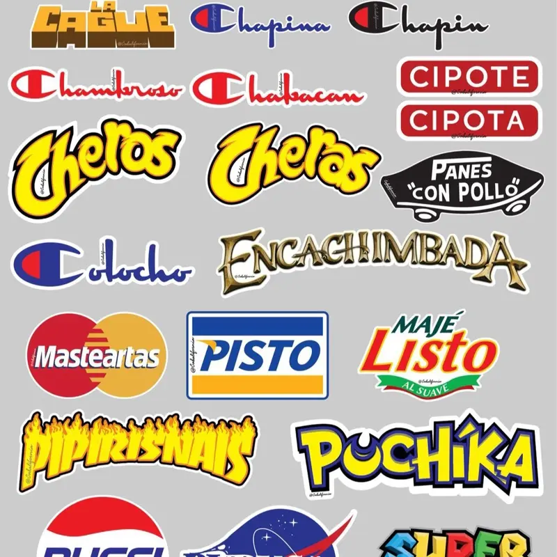 Pack of 10 Assorted Stickers.