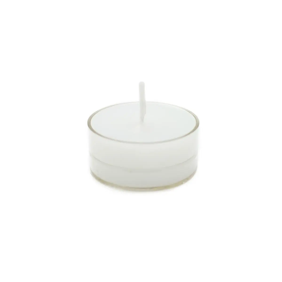 Jeco CTZ-022 Traditional Hand-Poured Wax Citronella Tealight Candles - White, 1.5in x 0.75in, 3h Burn Time, 50-Piece Pack, Mosquito Repellent Aroma, Home Decor Centerpiece, After Dark