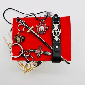 Bleach merchandise set Ring, Necklace, Keychain Combo — A Must-Have for Fans, Perfect as a Gift for Friends