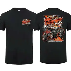 Bad Company Monster Jam Racing T-Shirt, Speed, Style & Racing Car For Fan, Modern Automotive Shirt For Him, Menswear Top