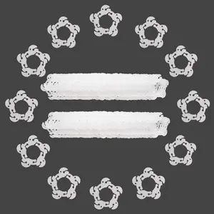 100PCS Balloon Arch Clips, Reusable Balloon Clips for Balloon Arch, Plastic Balloon Supplies for Stand, Balloon Garland Clips for Party Wedding Baby Shower Decorations