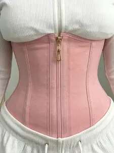 1 Piece Women's Waist Trainer with Adjustable Hook and Eye Closure, Solid Fajas, Shapewear, Compression, High Waist Slim Girdle & Tummy Control Cincher, Soft Comfort Corset Belt, Ideal for Yoga, Gym Training and Daily Figure