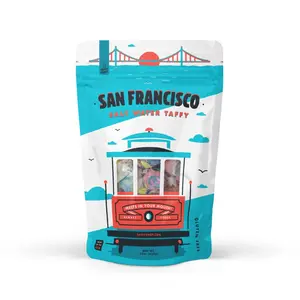 Taffy Shop, San Francisco Salt Water Taffy Bag 7oz - Gourmet Soft, Sweet & Chewy Candy
