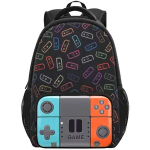 School Backpack For Boys Kids Backpack Game Bookbag Middle College Student SchoolBag Work Daypacks For Boy Teen Men