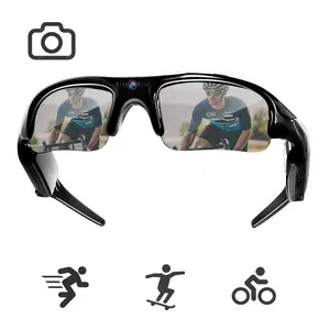 Bluetooth Camera Glasses, 1080P Video Recording & UV400 Sunglasses with Hands-Free Calling, Voice Assistant, 5-6 Hour Battery for Outdoor Adventures, Smart Glasses Camera, Multifunctional Smart Glasses