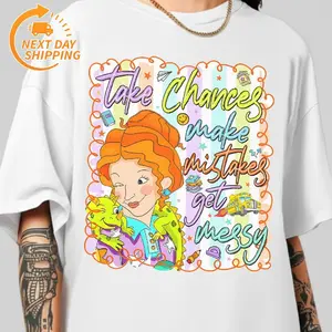 Take Chances Make Mistake Get Messy Shirt, Preppy School Teacher TShirt, Back To School, Frist Day Of School 45841 11Men's T-shirts  men gifts