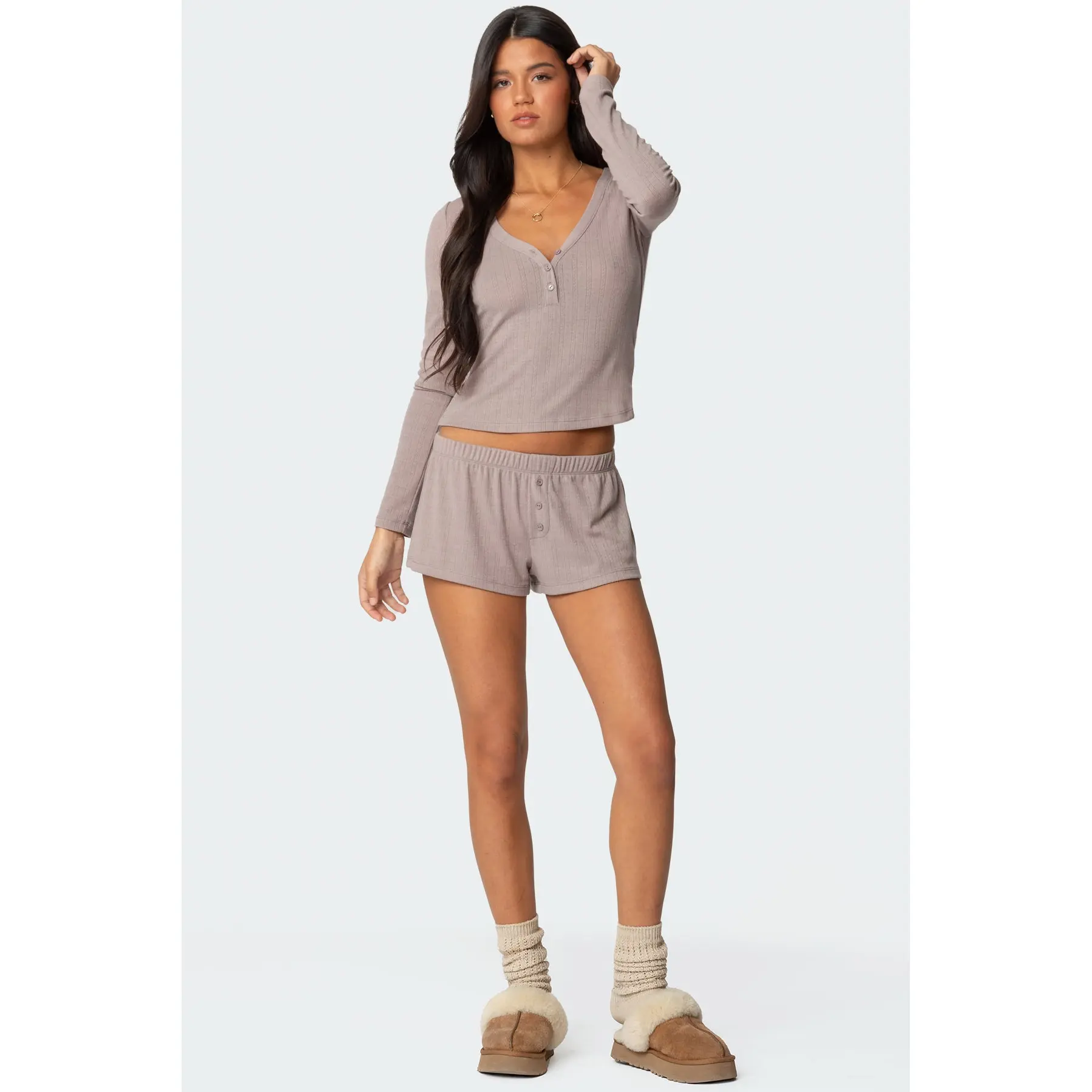 Keely Pointelle Shorts