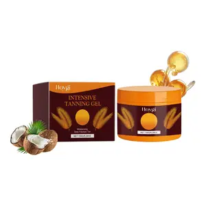 Summer Travel Intensive Tanning Self Tanning Sunbathing Gel, Moisturizing Bronzing Body Moisturizer Balm, 150g, Enhancing Cream, Body Care, Ideal for Beach Vacations & Outdoor Activities, Moisturizing Bronzing Tanner