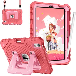 Fintie Kid-Friendly Case for iPad Mini A17 Pro (7th Gen) & iPad Mini 6th Gen 8.3", 3-Layer Protective Case with Built-in Kickstand, iPad Mini Cover