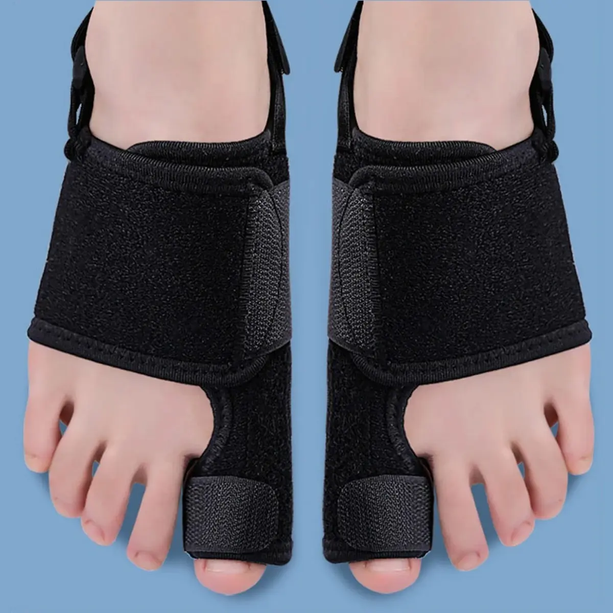 Bunion Corrector Toe Separator Adjustable Night Day Use Big Toe Straightener Foot Care Tool Comfortable Soft Bunion Brace for Women Men