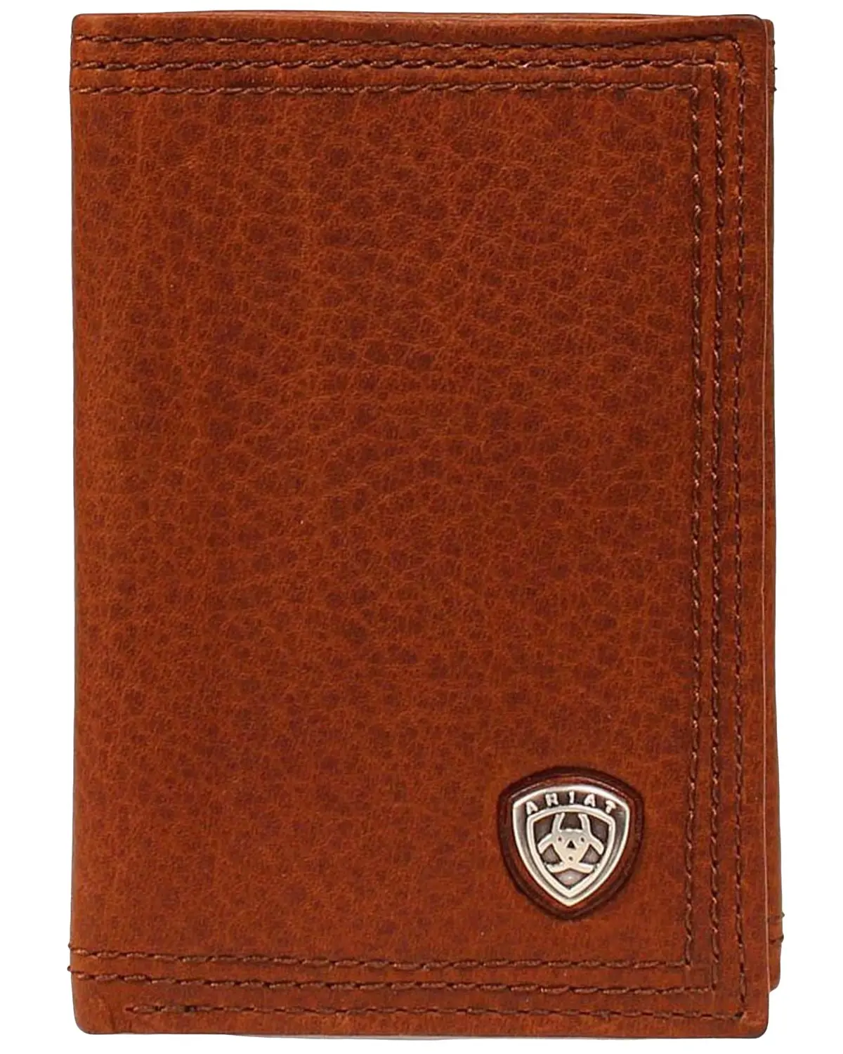 Ariat Men's Men'S Logo Concho Tri-Fold Wallet - A35122281