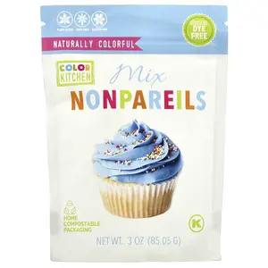 ColorKitchen Mix Nonpareils Sprinkles, 3 oz (85.05 g)