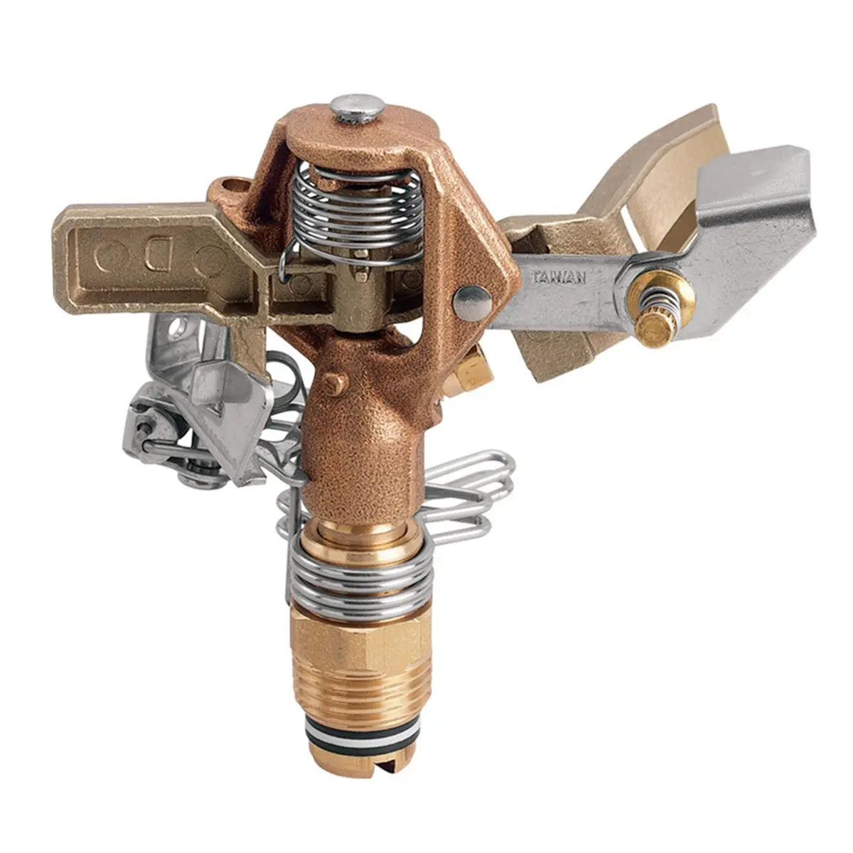 Orbit 7015319 630 sq. ft. Impact Sprinkler Head, Gold