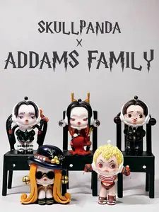 Skullpanda addams family figures blind box