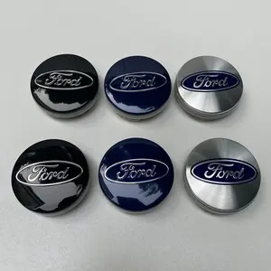 4Pcs Original Car Wheel Center Hub Cap Cover, Car Accessories, For Ford Mustang Focus Ranger Explorer Fiesta Expedition Mondeo Escape Fusion Kuga Figo EDGE KA S-MAX Galaxy Bronco Ecosport Maverick PUMA Tourneo F150 F350 F250 C-MAX Escort