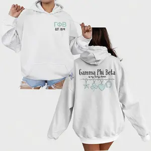 Gamma Phi Beta My Lucky Charm Sorority Sweatshirt | Gamma Phi Sorority Hoodie | Big Little Reveal | Sorority Merch | Pullover Hoodie