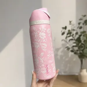 [NEW 2026] Owala Freesip 24/32oz Girl Pink Ribbon Toile UO Exclusive Cup Gift Bottle NEW