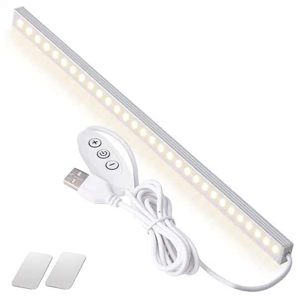 Plug-in Under Cabinet Lighting, Dimmable Counter Lights for Kitchen for Pantry & Workspace
