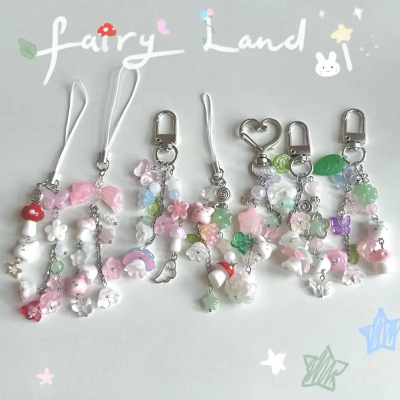 [NEW] Fairy Land Handmade Keychain & Phone Charm | Cute Fairycore Style