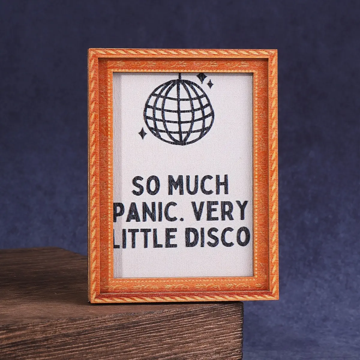 1PC Disco Ball Pattern Frame Refrigerator Decorating Magnet, Fridge Magnet, Decorative Prop, Home & Office Decoration, Perfect Holiday Gift