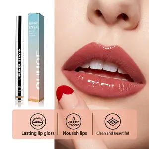 OUHOE Light Brown Peel-Off Lipliner - Hyaluronic Acid Cosmetic Makeup, Hydrates, Moisturizes, Nourishes, Smoothens, Defines Lips, Enhances Color, Long-Lasting for Outdoor Use, Moisturize, Hydrate