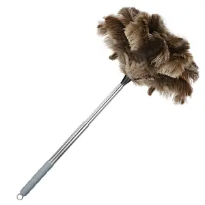 50" Professional Telescopic Ostrich Feather Duster  | Anti-Static & High-Reach