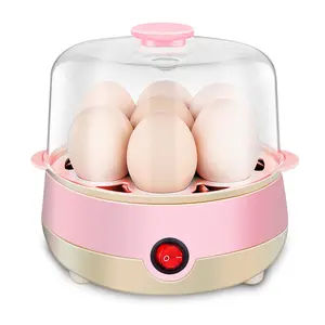 Rapid Egg Cooker Electric 7-Egg Capacity, Soft, Medium, Hard-Boiled Egg Cooker with Auto Shut-Off, Measuring Cup Included