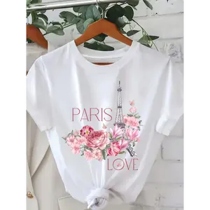 Women's Combed Cotton Boxy Cut Short-Sleeve T-Shirt - Thermally Optimized Light Tropical Fabric, Digital Sublimation Printed Tee, Casual Stylish Design, Hoodie-Compatible, Ruccas Decking Stamps, Funny Graphic, Unisex Fit, COD Available