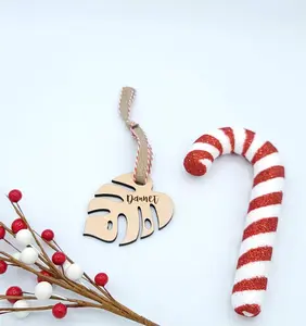 Monstera Leaf Ornament