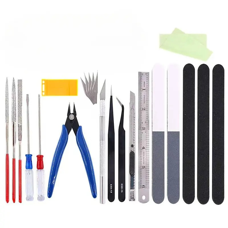 Model Tool Set, Model Assembly Tool Set, DIY Hand Tool Set, Multifunctional Hand Tool Set for Model Assembly, Model Making Tool Set, Multitool Kits, Tool Combo Kit, Complete DIY Set, Hand Tools Kits