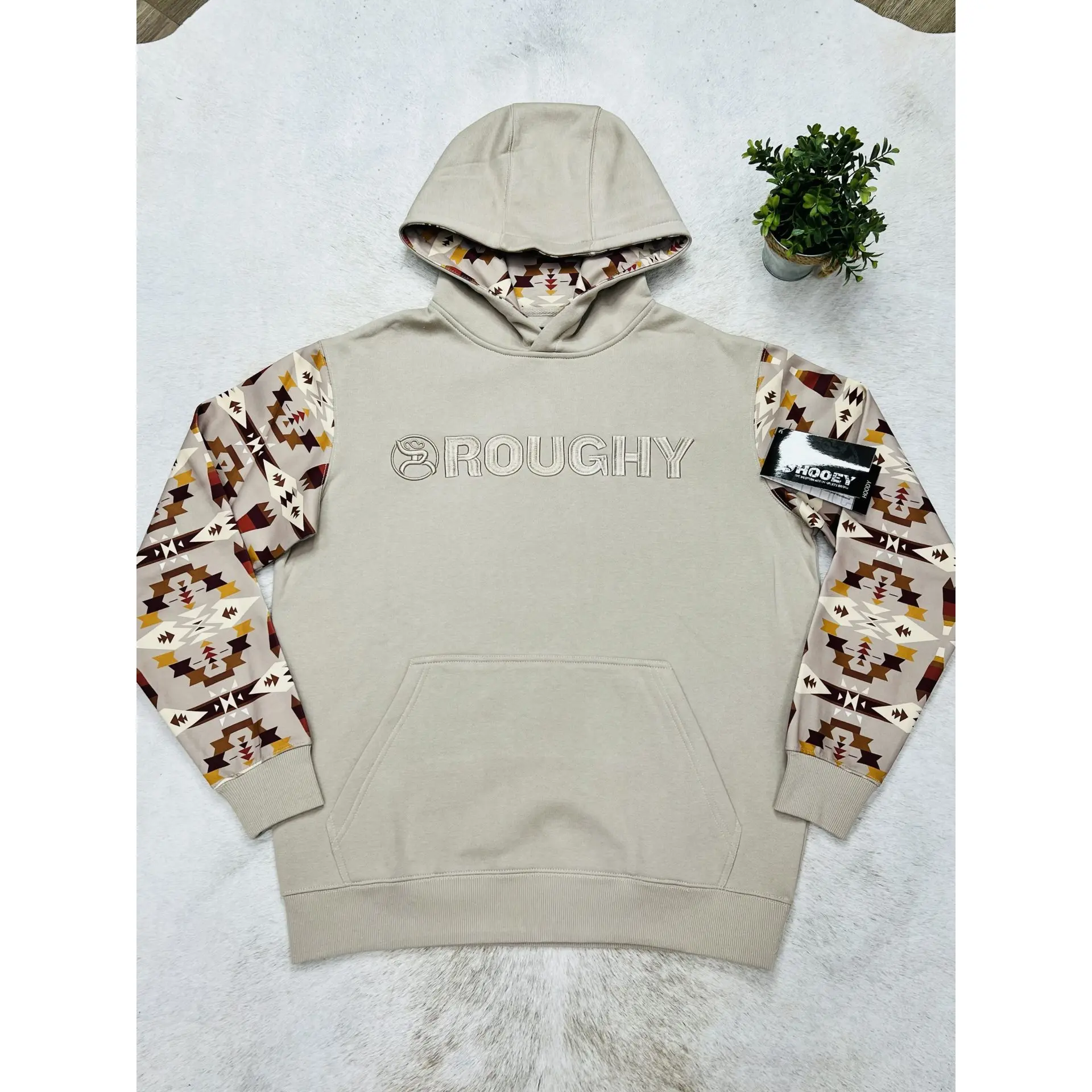 Hooey Men's Roughy simply taupe hooey