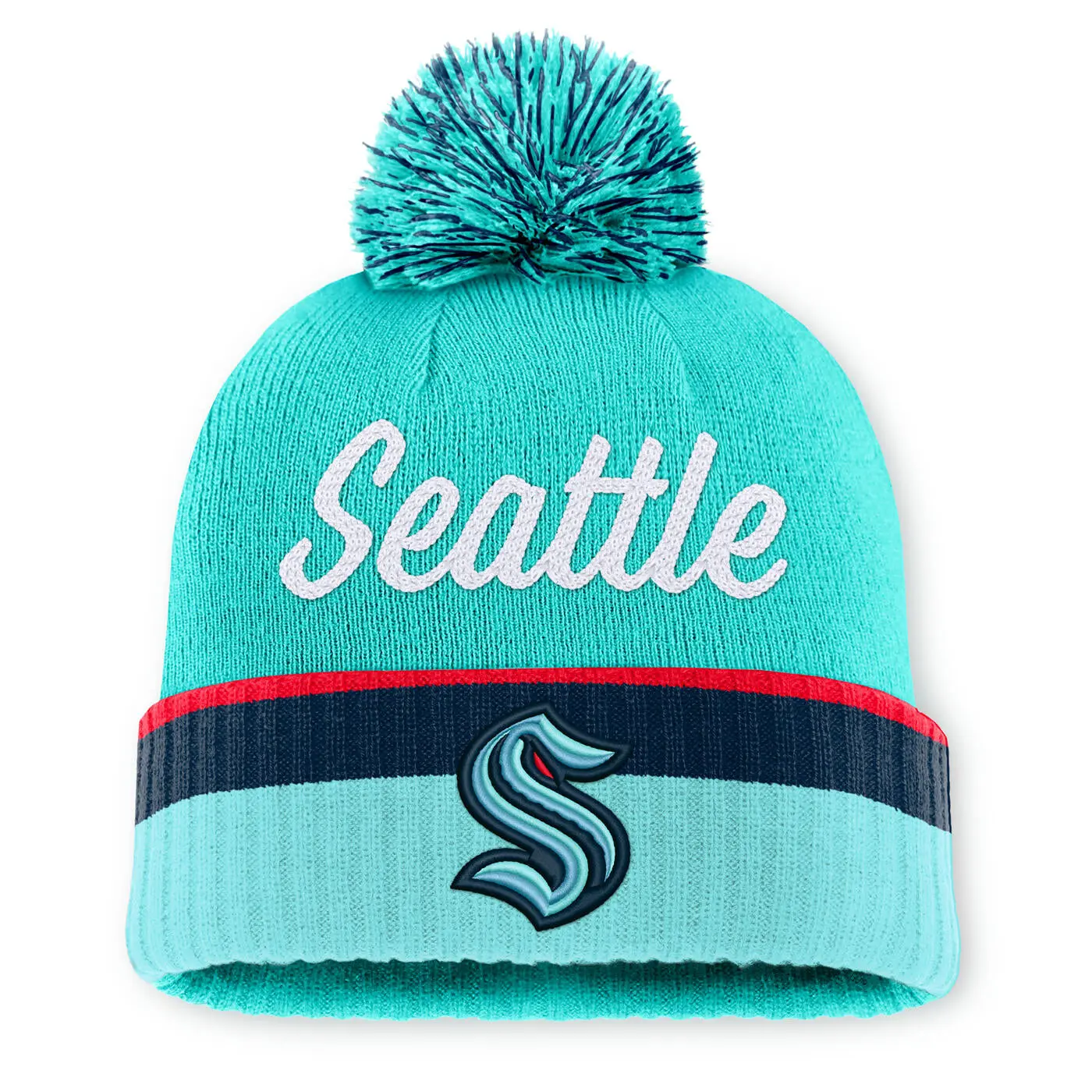 Seattle Kraken 2026 NHL Draft Pom Beanie