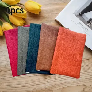 Self Closing Leather Long Wallet for Passport and Certificates, Multi-Color Options for Cash and Makeup Storage, Perfect Gift for Friends Durable Fashion Wallet