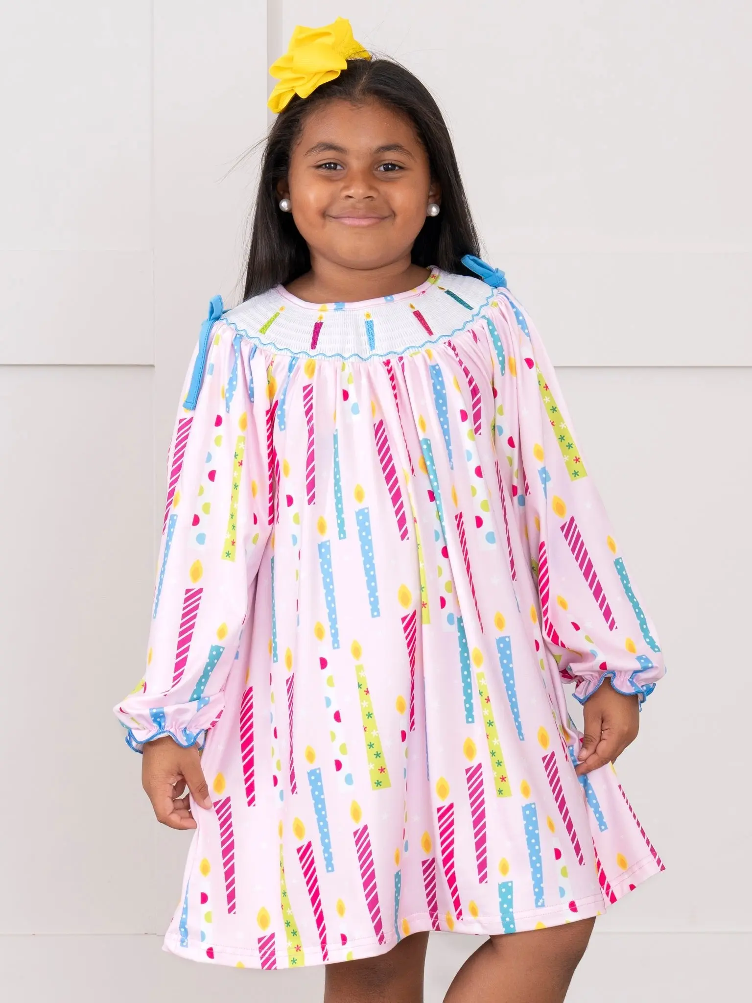Wish Upon a Candle Smocked Dress