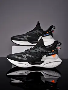 Unisex Hollow Carbon Board Sporty Running Shoes, Lightweight Breathable, Trendy Versatile, Casual Commute Walking Running Shoes, Workout Sports Sneakers, fitness running shoes, Running Footwear, Running Trainers, Sizes 36-46