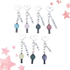 Bangtan Bt Lightstick Charm Keychain