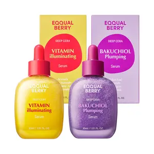 EQQUALBERRY Vitamin Illuminating Serum-Brightening Vitamin C Serum with Niacinamide | Strengthens skin barrier | Hydrates using Ceramide and Hyaluronic Acid, 1.01oz /30ml