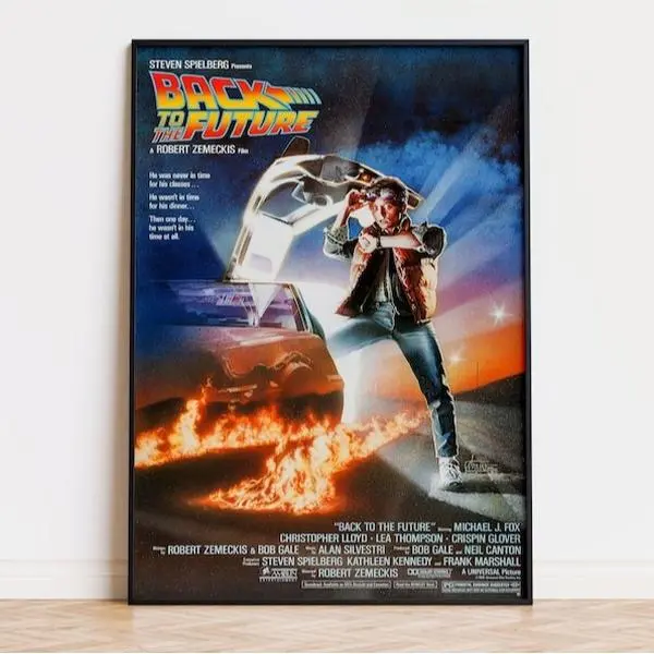 Back to the Futur.e Movie Poster, High Quality Ready To Print Back to the Futur.e Movie Poster, High Quality Ready To Print